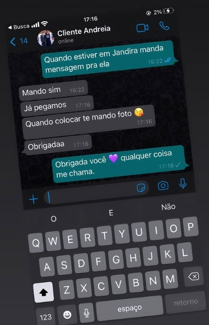 Depoimento de cliente Duda Cabelos
